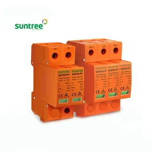 Suntree 2P 3 kutuplu 500V-1000V güç dalgalanma koruma cihazı DC SPD koruyucusu güneş sistemi için