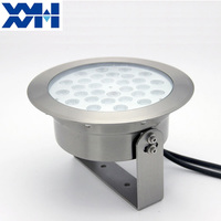 Luz LED Sumergible RGB para Fuentes, Súper Brillante, Alto Lumen, DMX512 RDM, IP68 Impermeable, con Voltaje Seguro para Lagos Profundos y Estanques Grandes