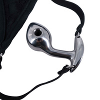 Plug anal en acier inoxydable, masseur de prostate, plug anal 100% étanche, écologique, dispositif de chasteté portable, jouets pour adultes fétichistes