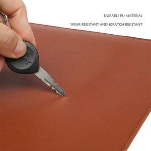 PU Da Máy Tính Xách Tay Tay Áo Túi Mới Phát Hành Tương Thích Với <span class=keywords><strong>MacBook</strong></span> Không Khí <span class=keywords><strong>Pro</strong></span> 13 14 15.6 16 Inch Phong Cách Máy Tính Xách Tay Bìa - Product Image 5