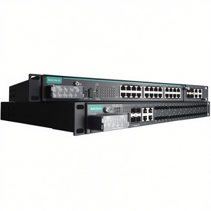 Commutateur Ethernet en rack Moxa Pt-7528-24tx-Hv-Hv 24 ports industriel pour entreprise avec 24 ports RJ45 1000 Mbps IEEE 802.3 - Product Image 2