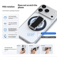 Nouveau support magnétique pour téléphone en silicone liquide, multifonctionnel, en alliage d'aluminium, support de téléphone portable portable