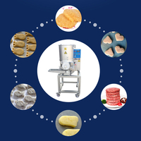 Maschinen zur Herstellung von Fleisch produkten Automatische Hamburger Patty Maker Burger Fleisch form maschine