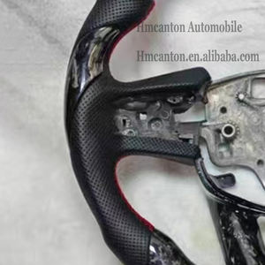 Explosive New Products Forged Carbon Fiber Perforated Leather Grip Steering <b>Wheel</b> Fit for Cadillac Ct4 Ct5 Auto Steering <b>Wheel</b> - Product Image 3
