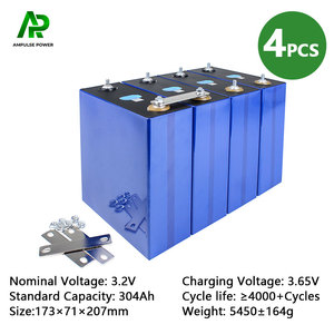 Celda Prismática LiFePO4 Original de Grado A LF304 304Ah <span class=keywords><strong>3</strong></span>.2V, 4000 Ciclos de Vida Útil, Paquete de Baterías de Alta Calidad, Stock en la UE - Product Image 1