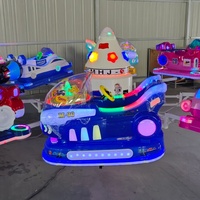 Manège spatial rotatif pour enfants, manège d'avion rotatif à commande autonome pour centre commercial, carnaval, aire de jeux et location événementielle