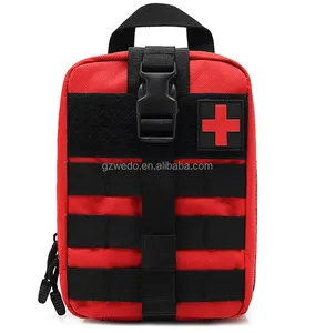 IFAK Pouch, Utility MOLLE EMT Tactical Medical First Aid Pouch Empty, First Aid Bag for Outdoor Camping Travel Hiking