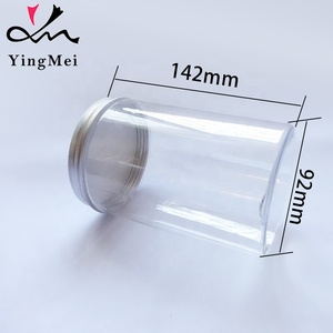 Biểu Tượng Tùy Chỉnh 800Ml Nhựa Jar Thực Phẩm Lưu Trữ Bao Bì Nhựa Trong Suốt Chai Với Nắp Nhôm - Product Image 6