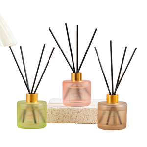 Zuohe - Pequeño Atomizador <span class=keywords><strong>de</strong></span> Perfume en Vidrio Cilíndrico <span class=keywords><strong>de</strong></span> 50 ml, Tres Colores, Larga Duración, Sin Fuego, Sostenible, Ambientador en Aerosol 15-30 - Product Image 1