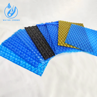Couverture solaire pour piscine à bulles, solution d'isolation thermique et de réduction de l'évaporation pour villas, hôtels et piscines commerciales