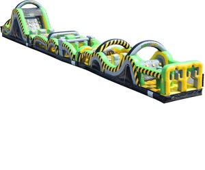 Percorso a Ostacoli Radical Run con Salti Commerciali, Gonfiabile Radica Insane Bouncer - Product Image 1