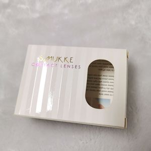 사용자 정의 무료 인쇄 맞춤형 디자인 콘택트 렌즈 포장 아이 컬러 콘택트 렌즈 선물 상자
