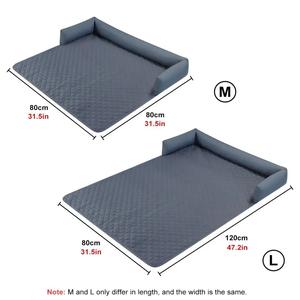 Tapis de lit hydrofuge pour chien, canapé, couverture pour animaux de compagnie, coussin pour grand chien avec oreiller pour le cou, tapis de couchage pour <span class=keywords><strong>chat</strong></span>, voyage et intérieur - Product Image 2