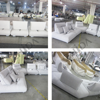Canapé modulaire moderne, combinaison libre, canapé sectionnel, dossier réglable, meubles de salon
