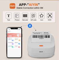 AiYIN Blue Tooth Pocket Photo Label Printer Teléfono portátil Digital Wireless B23 Impresora térmica