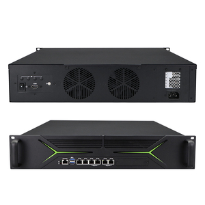 19-inch 1U/<span class=keywords><strong>2U</strong></span> tường lửa gắn trên rack phần cứng pfsense opnsense VPN thiết bị an ninh mạng Router PC 12700 - Product Image 1