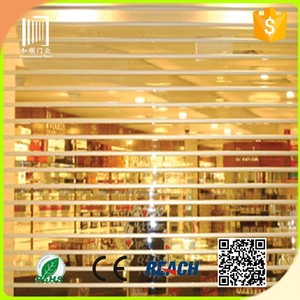 <span class=keywords><strong>Volets</strong></span> roulants modernes en polycarbonate et aluminium, transparents, coupe-vent, composites, pour usage commercial en centre commercial, en fibre de verre - Product Image 3