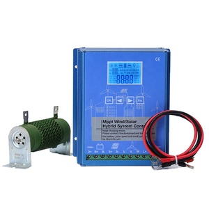 ตัวควบคุมเครื่องกำเนิดไฟฟ้าพลังงานลม 1200W 12V 24V 48V MPPT ตัวควบคุมการชาร์จพลังงานลมและพลังงานแสงอาทิตย์ ตัวควบคุมพลังงานลมและโซลาร์เซลล์แบบไฮบริด - Product Image 1
