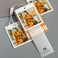 Fabrication d'étiquettes pour magasins de vêtements, impression de logos personnalisés, étiquettes pour femmes, vêtements