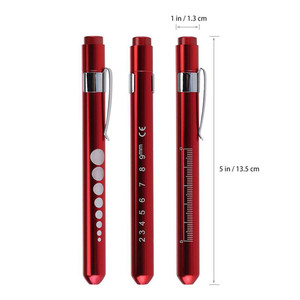 Linterna LED de Primeros Auxilios Médicos, Linterna de Bolsillo para Médico, Enfermera, Paramédico, Emergencias Médicas con Medidor de Pupilas - Product Image 2