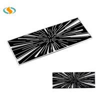 Pour Tesla Model 3 Highland 2024+ Tunnel du temps et de l'espace, peinture personnalisée de carrosserie, autocollant logo de voiture, décoration, étiquette de marquage arrière