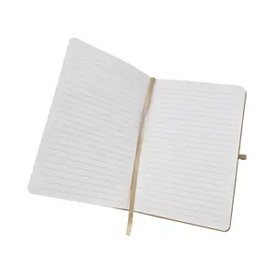 Anpassbare geprägte PU-Leder-Notizbücher Briefpapier 100g/m² Papier a6 a5 a4 Hardcover-Notizbuch mit Logo