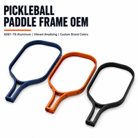 Protection de bord de raquette de pickleball en aluminium usiné CNC sur mesure, matériel sportif OEM
