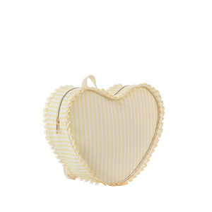 Tùy Chỉnh Hình Trái Tim Ba Lô Cô Gái <span class=keywords><strong>Kawaii</strong></span> Gingham Ba Lô Túi Xách Vai Túi Với Ruffle - Product Image 5