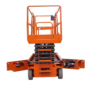 Tijera eléctrica móvil con batería, elevador hidráulico de 220V/380V, a buen precio, china - Product Image 2