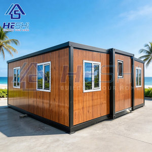Casa Contenedor Prefabricada Plegable de 20 y 40 Pies con Estabilidad Estándar, 1, 2, 3, 4, 5 Dormitorios, Baño Plegable, Mini Casa, Villa - Product Image 2