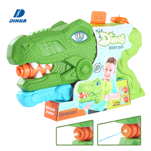 Pistolet à eau pour enfants 2 en 1, capacité <span class=keywords><strong>de</strong></span> 1400 ml, pulvérisation et tir, jouet d'été, pistolet à eau dinosaure pour enfants, portée <span class=keywords><strong>de</strong></span> tir <span class=keywords><strong>de</strong></span> 10 mètres - Product Image 1