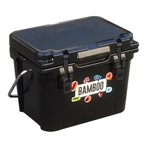 Frigo Portatile Rotostampato da 20QT, 5 Giorni di Conservazione Ghiaccio, Borsa Termica Robusta Stile Classico con Maniglia in Acciaio Inox per Esterni - Product Image 3