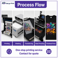 Imprimante DTF BD-602 2 têtes I3200, largeur d'impression 680 mm, encre CMYKW blanche pour impression textile par transfert thermique sur t-shirts