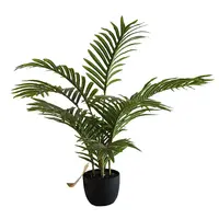 2022 Hot Sale 60Cm 2ft kleine große Bonsai Salon pflanzen Indoor künstliche Palmblätter Baum
