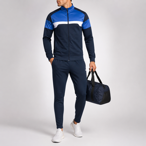 Conjunto Deportivo de Golf para Hombre, Chaqueta con Cierre Completo y Pantalones, Logotipo Personalizado OEM ODM, Ropa Deportiva, Traje de Entrenamiento para Exteriores - Product Image 1