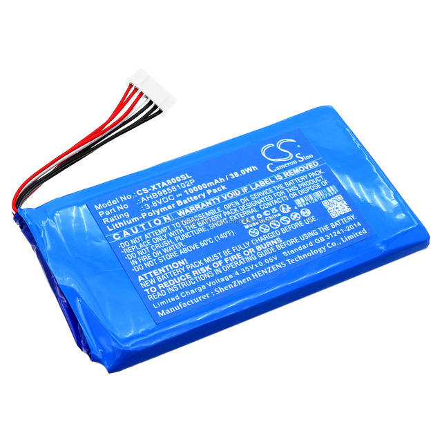 Battery for XTOOL A80 H6, A80 Pro Full System Car Scan T AHB9858102P