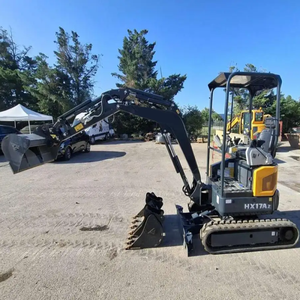 Hot Sale HX17AZ 1.8t Zero Tail <b>Swing</b> Excavator Engine Mini Digging Machine for Narrow Construction - Product Image 1