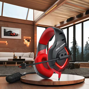 Casque de <span class=keywords><strong>studio</strong></span> professionnel filaire OEM personnalisé sans suppression de bruit, casque de sport filaire supra-auriculaire et circum-auriculaire pour le gaming avec microphone - Product Image 4