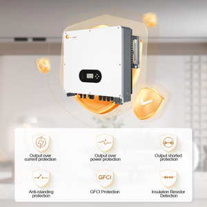 Convertisseur solaire hybride DC/AC triphasé et monophasé 48V 5KW hors réseau, prix de gros - Product Image 4