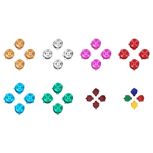 EXtremeRate ปุ่ม ABXY โลหะสำหรับ PS5,ปุ่มการกระทำอลูมิเนียมเปลี่ยนแบบกำหนดเองสำหรับ Dualsense PS5ตัวควบคุมไร้สาย - Product Image 2