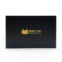Boîte à bijoux en papier avec couvercle amovible d'estampage de feuille d'or rigide de luxe avec logo personnalisé Boîte d'emballage cosmétique personnalisée