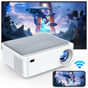 LightValve 2024 Aliexpress sıcak yeni ev sinema 1080P projeksiyon toptan Mini taşınabilir Wifi Full HD Video projektör