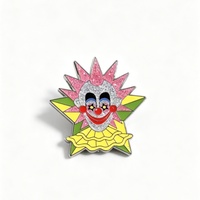Maßgefertigter Schwarznickel-Zinklegierungs-Emaille-Pin, Cartoon-Muster Abzeichen für Fans, Sammlerstücke & Party-Geschenke