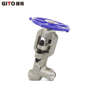 Válvula de Compuerta Eléctrica Tipo Y Integrada P91 Suministrada por el Fabricante, Válvula de Compuerta Soldada Integral de 4500 lb - Product Image 2