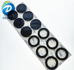 Deson Silicon Sponge Double Stick Laser Cut Tape Sheets Keyboard Anti slip Furniture <strong>Rubber</strong> <strong>Stop</strong> Bumper Non-<strong>stop</strong> Pad Washer - Product Image 3