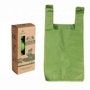 Hot Sales Eco-Friendly Portable Outdoor Dog Poop Waste <b>Bag</b> <b>Compostable</b> and Biodegradable Scented for Pet Dog Waste Management - Product Image 1