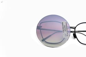 Lunettes de soleil progressives avec <span class=keywords><strong>verres</strong></span> en polycarbonate PC <span class=keywords><strong>teintés</strong></span> en trois couleurs dégradées, arc-en-ciel bleu - Product Image 2