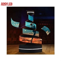 Écran LED flexible, module LED souple, écran publicitaire LED incurvé pour intérieur P1.8 P2 P2.5 P3