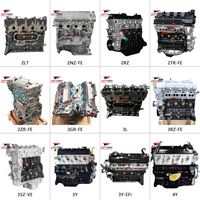 Prix de Vente Moteur Diesel 1AR 3AR 2RE 1ZZ 3Y 1KD D4D 3SZ 1KZ 1GR 1HZ 3L 2L 4Y 3RZ 22R 5A 5L pour Toyota