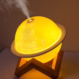 GGlow-in-<span class=keywords><strong>the</strong></span>-Dark Humidificateur Earth-Star Aromatreatment <span class=keywords><strong>Diffuseur</strong></span> d'huiles essentielles à la surface de la Lune pour la maison YS - Product Image 1